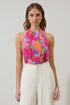 Himera Floral Oran Sleeveless Top